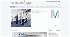 Desktop Screenshot of healthcareone.de